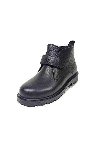 WINTER SHOES Winter Ayakkabı Hakiki Deri Kürklü Çocuk Klasik Bot