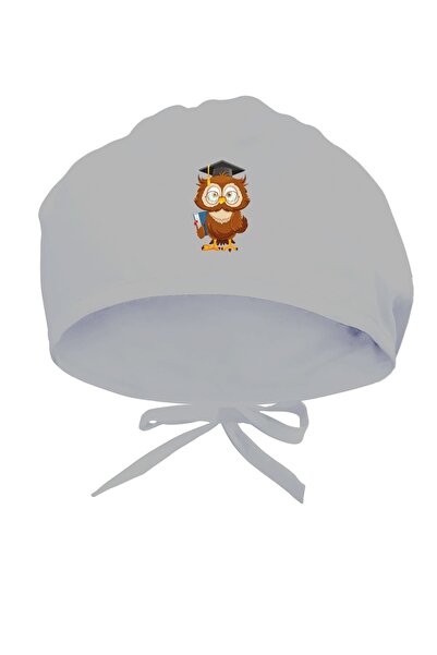 Tasarım Trend Şapcă chirurgicală cu imprimeu cu bufniţă, şapcă pentru medic ş...