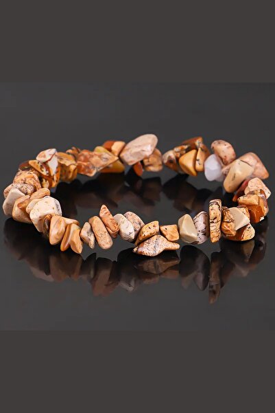 beautifulnaturelstones سوار حجر جاسبر الطبيعي