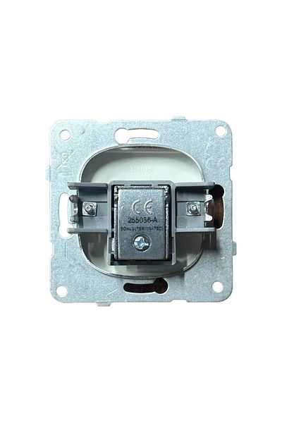 VİRALİGHTİNG Viko Karre White Satellite TV Socket with F Connector and No Frame