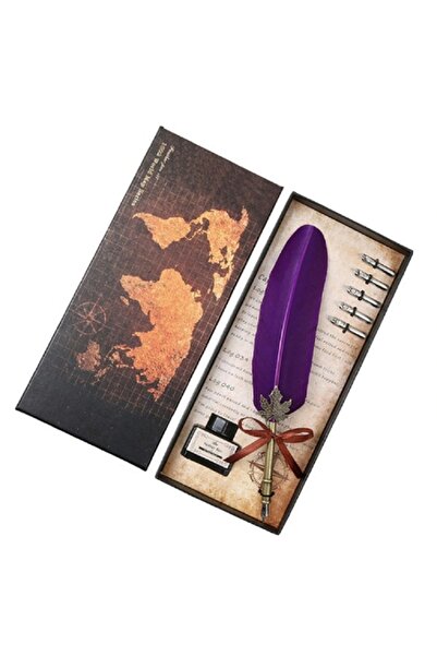 hediyeconcepti مجموعة واحدة من قلم غمس ريش الخط العملي ذو الملمس الكلاسيكي ال...