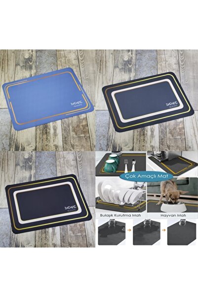 Hediye Rüzgarı Sihirli Tezgah Üstü Bulaşık Yıkama Matı