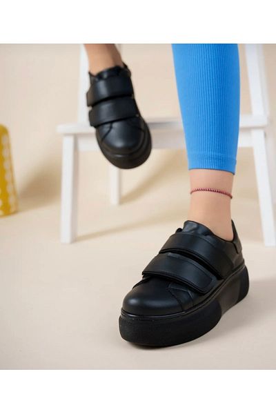 BHR SHOES Velcro negru Sport pentru femei Utilizare zilnică Confortabil