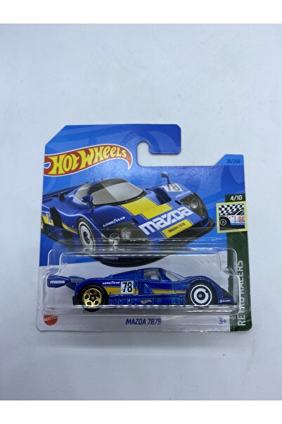 HOT WHEELS Mazda 787b Mavi Model
