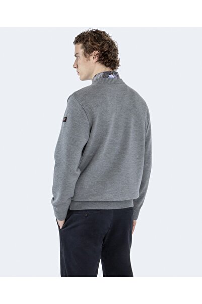 PAUL&SHARK Men's Knitted Round Neck C.wWool