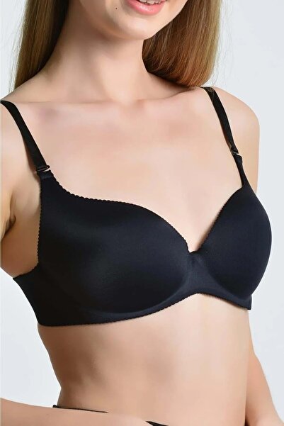 Yeniİnci New Pearl Laser Cut Seamless Push-Up Bra