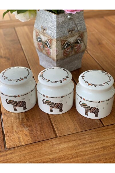 Ezem Lyfb009 Safari 3lü Kavanoz 11 Cm