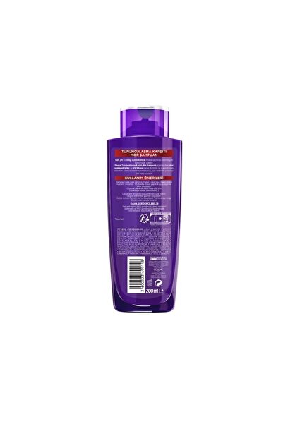 ELSEVE Loreal Paris Turunculaşma Karşıtı Mor Şampuan 200 Ml