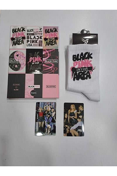 GC GÖKHAN CLUB Blackpink Notebook Socks Sticker Combination