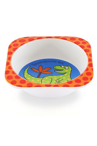 Tyrrell Katz Matte Melamine Food Bowl Dino