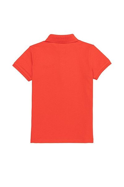 U.S. Polo Assn. Tricou roșu pentru fetiță