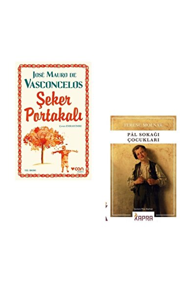 Can Yayınları Şeker Portakalı - Pal Sokağı Çocukları 2 Kitap Set