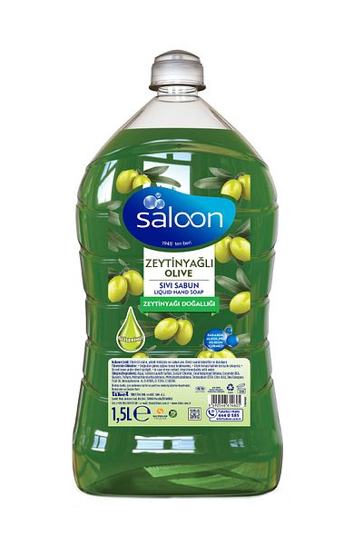 Saloon Liquid Soap with Olive Oil 1.5 L