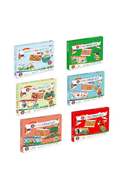 Çocuk Akademi Çocuk Dikkat Setleri