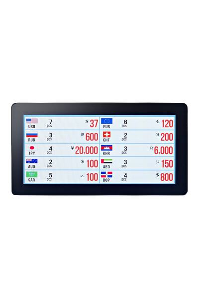 Hyundai Sv-400 Para Sayma Makinesi Harici Müşteri Ekranı