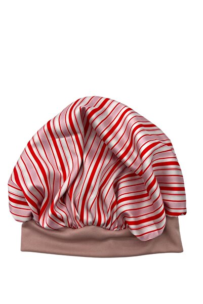 pistore قبعة نوم من الساتان للشعر المجعد