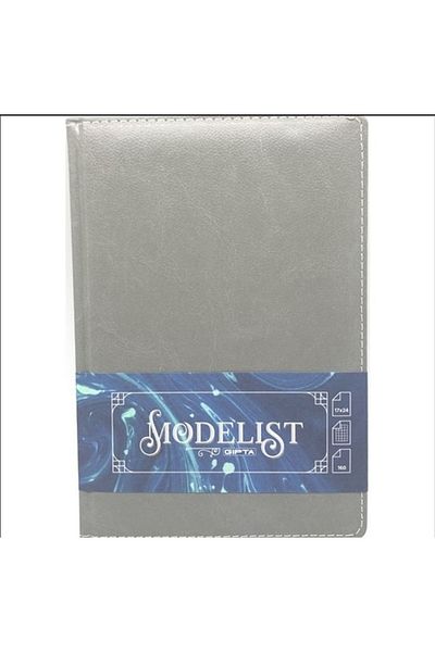 Gıpta Modelist Ip Dkş Leather Cover Notebook160 Yp Square 1604 Gray