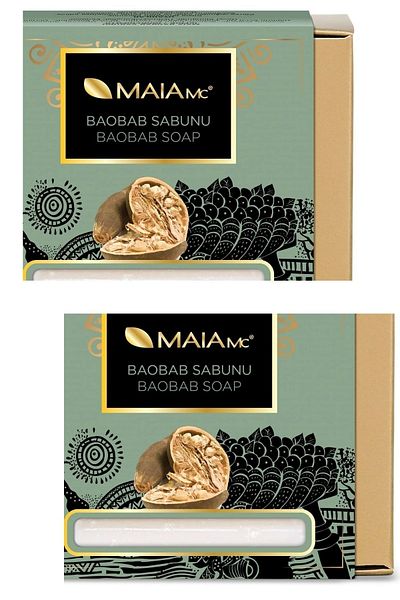 Maia mc Baobab Soap Special for Drying, Waterless, Staying, Irritated Skin