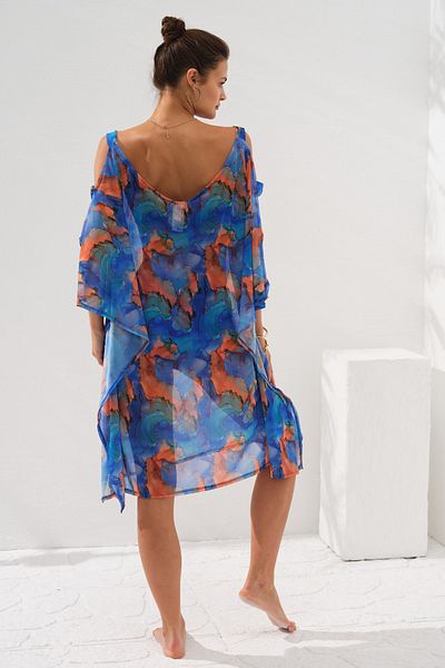 Pierre Cardin Tunica cu detaliu bandă cu mâneci Pareo Marbel 231802-d