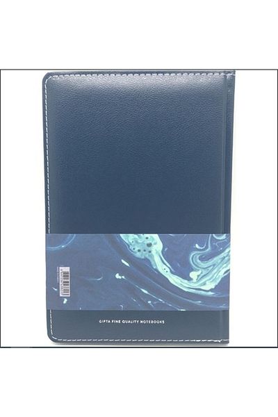 Gıpta Modelist Ip Dkş Leather Cap Notebook 160 Yp Unlined Plain 1605 Navy Blue