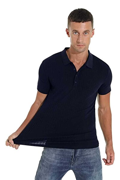 youknitwear you Ανδρικό πλεκτό μπλουζάκι Morocco