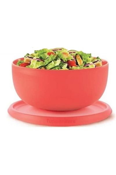 Tupperware Pink Clover 4.3 Lt Single Finger Storage Container