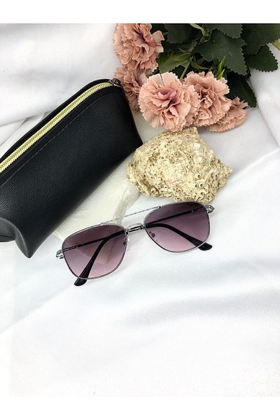 Di Caprio Serpa Cornered Lilac Purple Men's Sunglasses