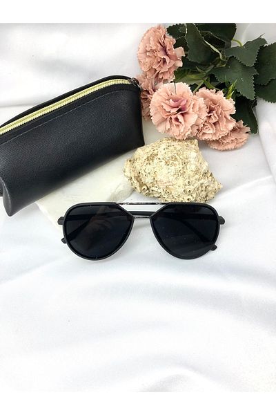 Di Caprio Penza Damla Matte Black Men's Sunglasses