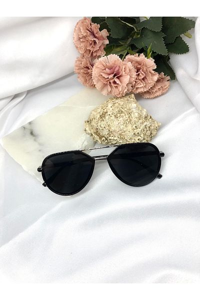 Di Caprio Purla Design Drop Matte Black Men's Sunglasses