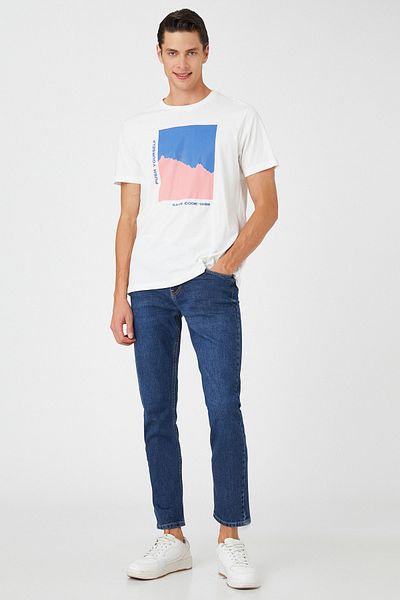 Koton Jeans - Navy blue - Straight