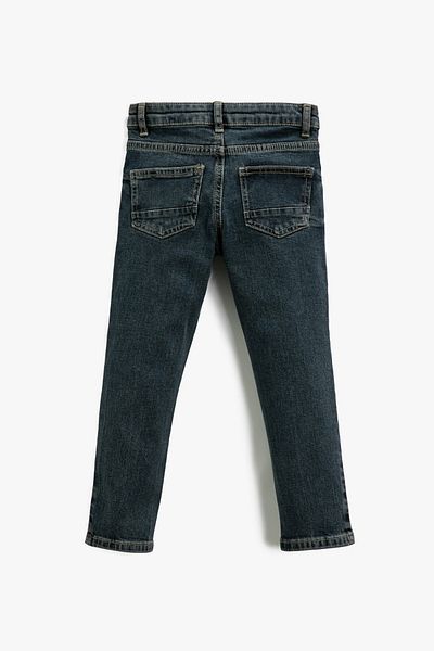 Koton Boy's Medium Indigo Jeans 3SKB40037TD