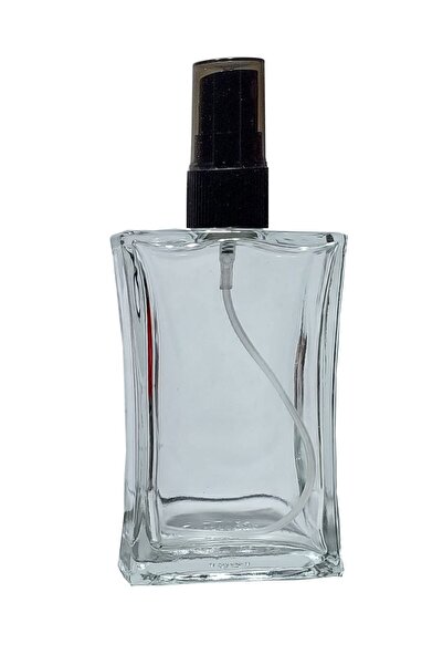 Paradise 1 Adet 100 Ml Boş Parfüm Şişesi Siyah Renk Sprey Valfli