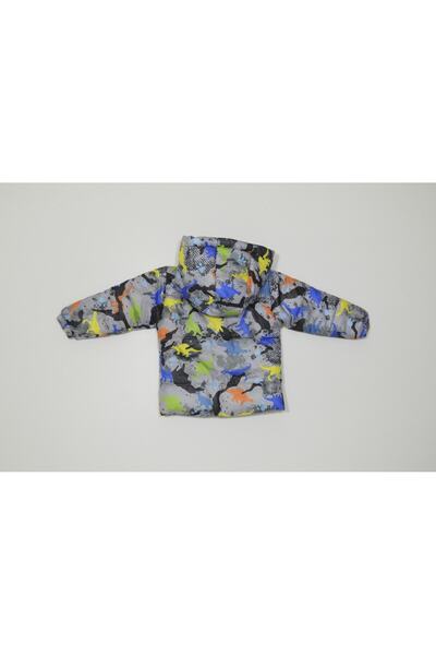 Baby Slon Kids Clup Erkek Kapüşonlu Içi Polarlı Su Ve Rüzgar Geçirmez Çocuk Mont Ve Kaban