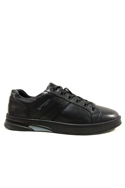 Dockers Black Lace-up Anatomical Comfort Men's Shoes