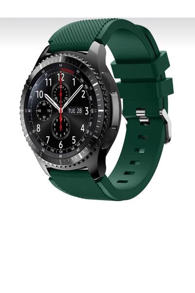 Alfa MEC Honor Watch Gs Pro Uyumlu Sport Kordon Silikon Tırtıklı Kayış