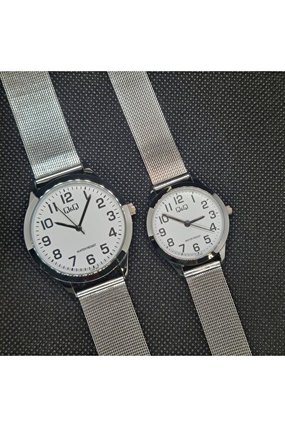 Q&Q Takım Kol Saatleri Sevgili Saatleri Çift Saatleri 2 Yıl Garantili Vsr Erk...