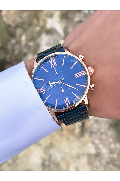LOOQ Roman Numeral Men's Wristwatch