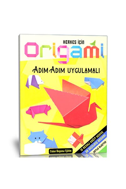 Enine Boyuna Eğitim كتاب اوريغامي عملي خطوة بخطوة (حجم كبير)