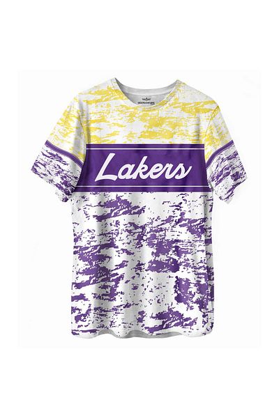 usateamfans ΛΑ. Μπλουζάκι Lakers Oversize
