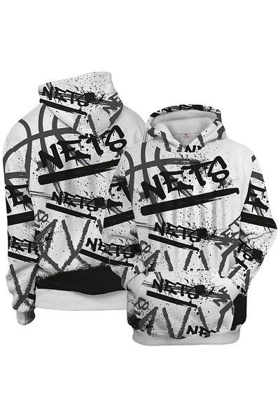 usateamfans Δίχτυα 3d Oversize Hoodie