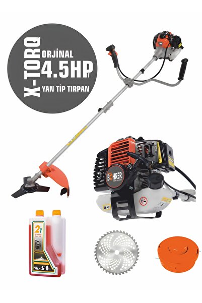 BÖHRER Alman Dark 2 Zamanlı Dark Pro Yan Tipi Benzinli 12 Hp/ H Çim Ot Biçme Kesme Makinesi 2tyağ