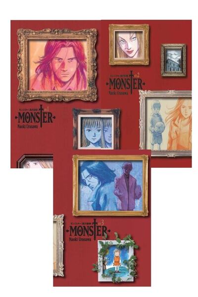 Marmara Çizgi Monster Cilt 1 - Cilt 2 - Cilt 3 Manga Set -