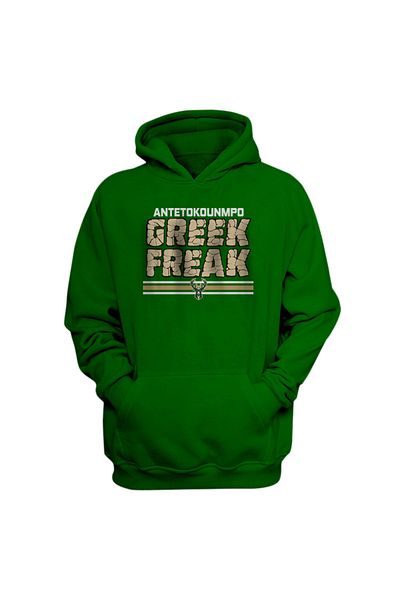 usateamfans Φούτερ με κουκούλα Milwaukee Greek Freak