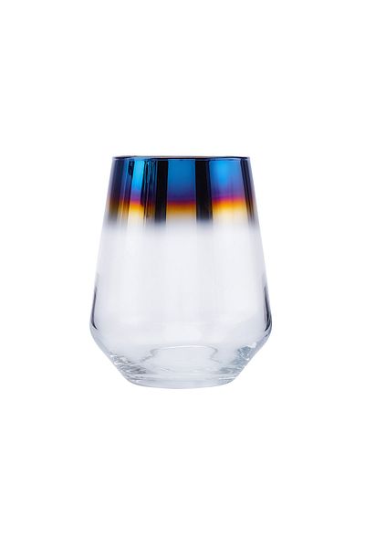Emsan Venus 2-Piece Glass Saks Blue