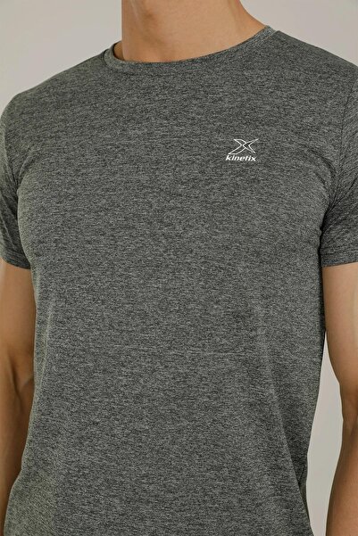 Kinetix A10134945208010 3m M-sn233 Basic Pes T-sh 3fx Khaki Wacky Men's Short Sleeve T-shirt