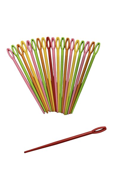 aladepo Plastik Yün Iğnesi 20 'li