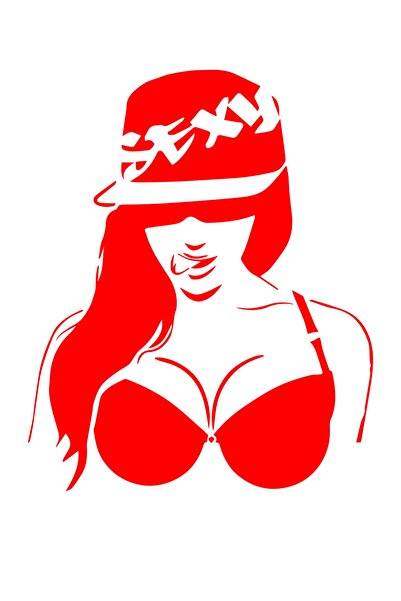 MegaSticker Sexy Girls Sticker Araba, Motorsiklet, Kask, Laptop, Cam Sticker ...