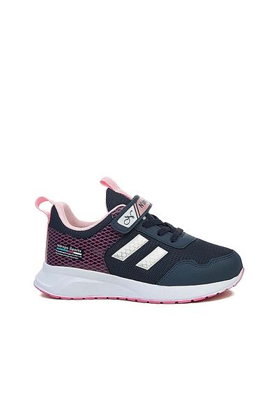 Ndrops Modahavuzu Vară, Ortopedice, Velcro, Sneaker Bleumarin-roz Pantofi sport pentru copii