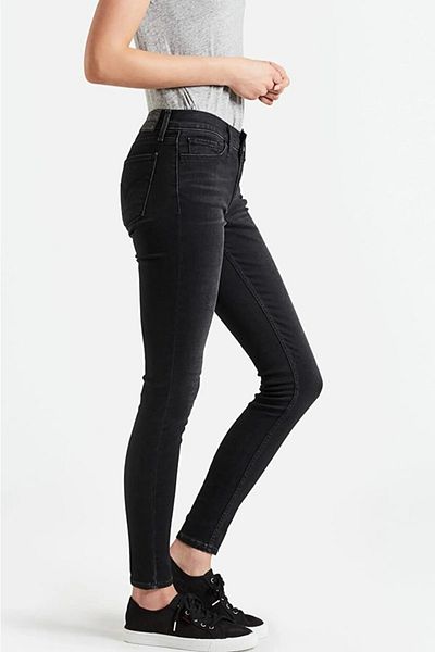 LİMABEL Βουκουρέστη Γυναικείο καπνιστό Lycra Slim Fit Παντελόνι Jean Skinny Leg Skinny Lifting