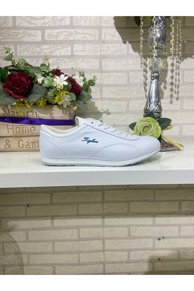 Tiglon White Men's Stylish Elegant Sneakers